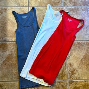 3 Victoria Secret Long Tanks